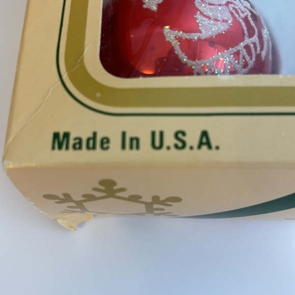 CHRISTMAS GLASS ORNAMENTS (VINTAGE) - Picture 3 of 8